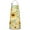 Yellow Chevron Green, variant on Colorful Sunflower Pattern Apron-Garden Aprons for Women with Pockets-Cotton Linen Waterproof Kitchen Cooking Gardening Aprons Adjustable for Kitchen,Cooking,BBQ and Salon 33x27 Inch