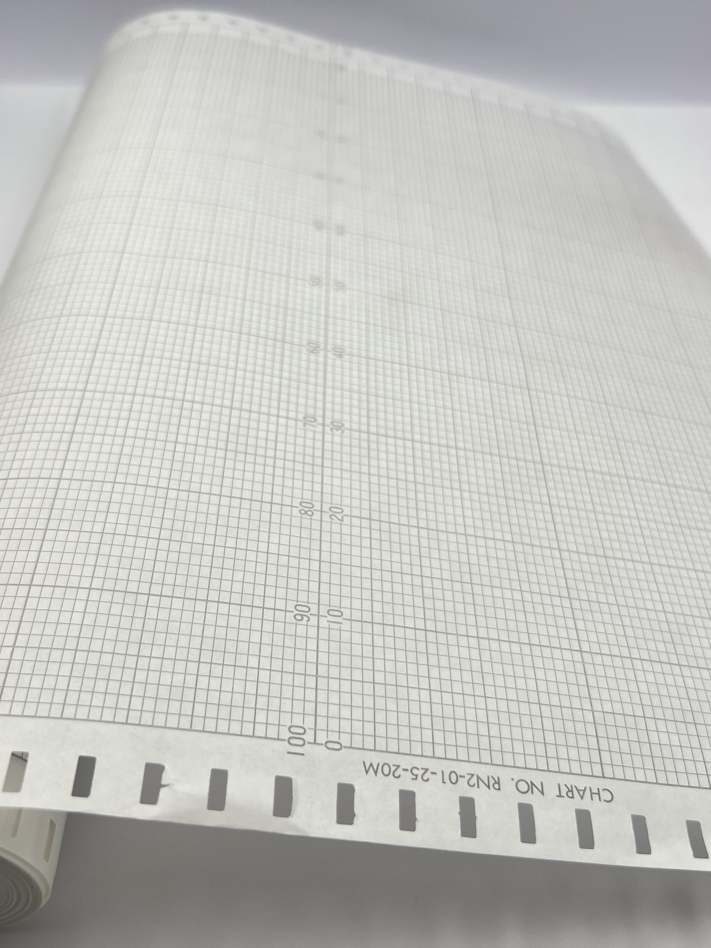 To Fit: RN2-01-25-20M Soltec Chart Paper, Soltec Roll, Box 10 Rolls