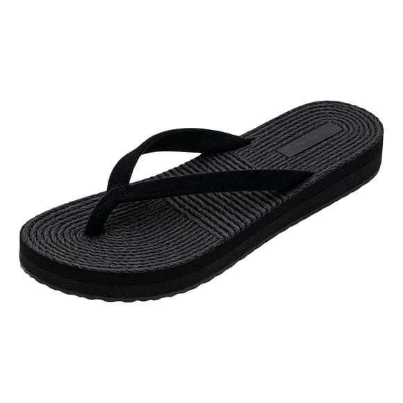 Fsqjgq Slim Flip Flops for Women Beach Shower Slippers Basic Thong Sandals Summer Womens Shoes