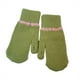 thumbnail image 2 of Guantes de mujer de color sólido a prueba de frío, sin dedos, cálidos, de punto, mitones para mujer, 2 of 3