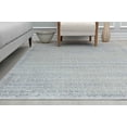thumbnail image 3 of Rugs America Romeo JL30A Ice Mist Abstract Vintage White Area Rug, 5'3" x 7'0", 3 of 6