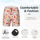 thumbnail image 3 of Fotbe Hello Autumn Maple Leaf Traje de Baño para Hombre – Shorts de Natación de Secado Rápido con Forro y Bolsillos-3X-Large, 3 of 6