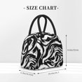thumbnail image 2 of Balery Leopard And Zebra 2 Pattern Lunch Bag Women, Lunch Box, Lunch Bag, Small Leakproof Lunch Tote Large Capacity Reusable Insulated Cooler Lunch Container-One Size, 2 of 6