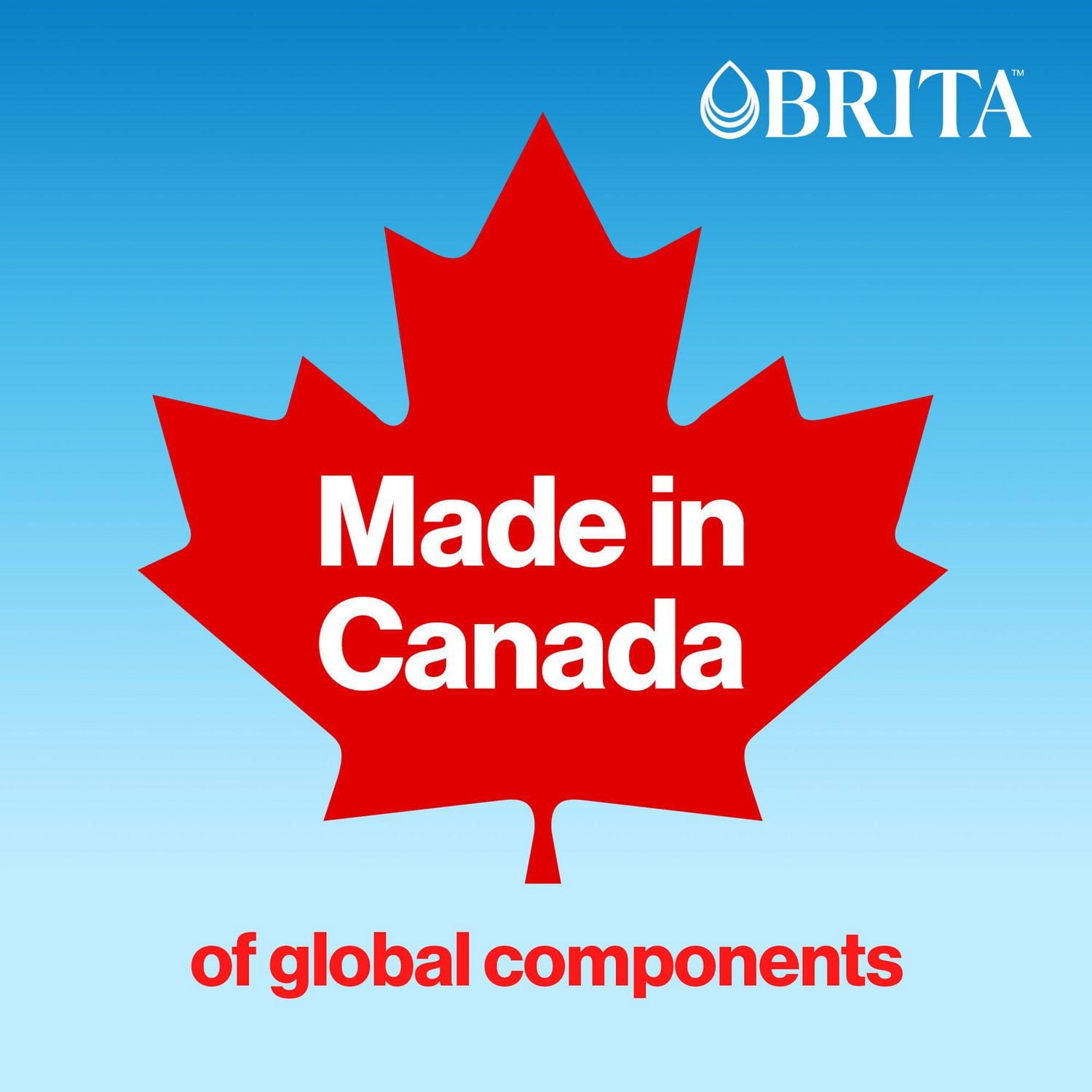 Filtre de rechange Brita standard, réduit les contaminants tout en conservant les minéraux sains, certifié par la WQA pour la réduction du chlore afin d’améliorer le goût de l’eau, fabriqué sans BPA, 4 filtres par boîte