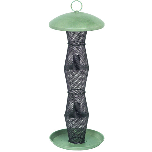 Stokes Select Squirrel Proof Caged Bird Feeder with 4 Feeding Ports, 9.3" Diameter, 1 lb Seed