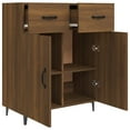 thumbnail image 5 of vidaXL Sideboard Brown Oak 69.5x34x90 cm Engineered Wood, 5 of 5