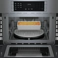 thumbnail image 3 of HMC87152UC Bosch 800 Series 27 Speed Oven  SpeedChef  Convection Cooking  Stainless Steel Interior and UL Certified  in Stainless Steel, 3 of 5