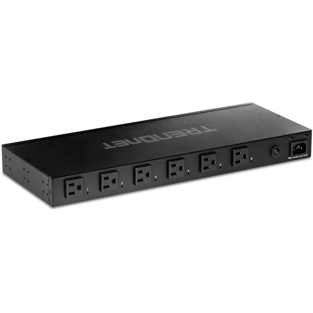 Unidad de distribución de alimentación TRENDnet TPI-06 PDU de 6 salidas