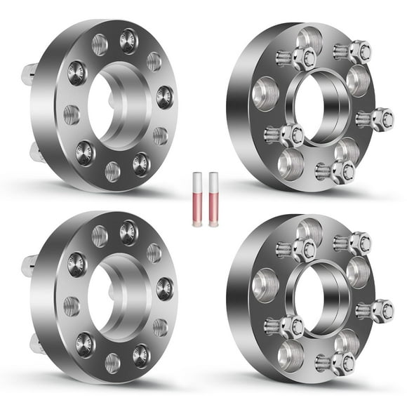 OCPTY 4 Pcs Entretoises de Moyeu 5x4.5 à 5x4.5 Centric 1.25 Pouces 5x114.3mm à 5x11.4.3mm pour Mustang pour Bord pour Couronne pour Victoria avec Entretoises de Roue 1/2 Pouces 4 Pcs
