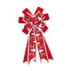 thumbnail image 3 of Lazos de cinta roja para Navidad Lazos para coronas navideñas Lazos para atar con lazos DIY 10 lados Decoración para de Navidad para coronas, 3 of 9