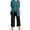 Z8-BU4, variant on 3 Piece Travel Outfits for Women Dressy Pant Suit Long Sleeve Cardigan Top Wide Leg Pants Comfy Casual Lounge Matching Sets 2026 Pink L