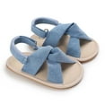 thumbnail image 7 of Zanvin Sandals, Kids Sandals, Toddler Sandals, Toddler Baby Girls Boys Baby Shoes Soft Sole Non-slip Baby Toddler Sandals, Blue, 0-3 Months, 7 of 7