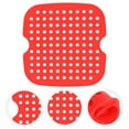 thumbnail image 4 of Miangastore 1Pc Air Fryer Liner Silicone Non-Stick Mat Perforated Baking Mat Kitchen Gadget, 4 of 8
