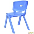 thumbnail image 3 of JOON Stackable Plastic Kids Learning Chairs, Blue, 20.5x12.75x11 Inches, 3 of 7