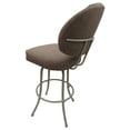 thumbnail image 3 of Swivel 30" Bar Stool - M-75 Metal - White Frame, 3 of 5