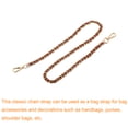 thumbnail image 3 of Unique Bargains Purse Chain Strap, 24' Purse Strap Shoulder Bag Replacement Strap, Brown&Gold, 3 of 6