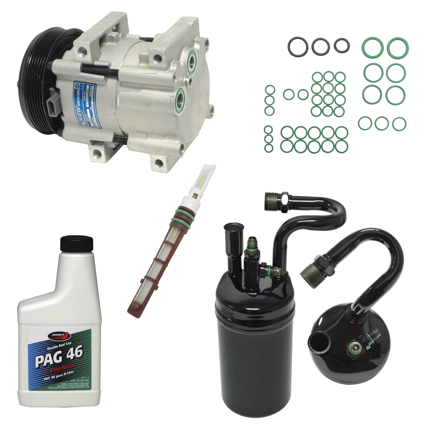 For Ford Ranger 1994 3.0L 4.0L NEW AC A//C Repair Kit W// OEM Compressor /& Clutch