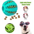 thumbnail image 2 of Pelota de juguete para perros, 2 pelotas de goma no tóxicas, pelota para perros para limpieza de dientes y juego de cachorros, pelota de juguete para perros y gatos pequeños y medianos JAMW Sencillez, 2 of 5