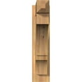 thumbnail image 2 of Ekena Millwork 5 1/2"W x 20"D x 24"H Balboa Smooth Craftsman Outlooker, Western Red Cedar, 2 of 4