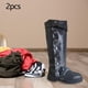 thumbnail image 3 of Funda para botas renacentista, para caballero, guerrero, medieval, para acampada y escenario. Negro estándar, 3 of 9