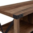 thumbnail image 6 of Desert Fields Magnolia Fireplace TV Stand, Reclaimed Barnwood, 6 of 8