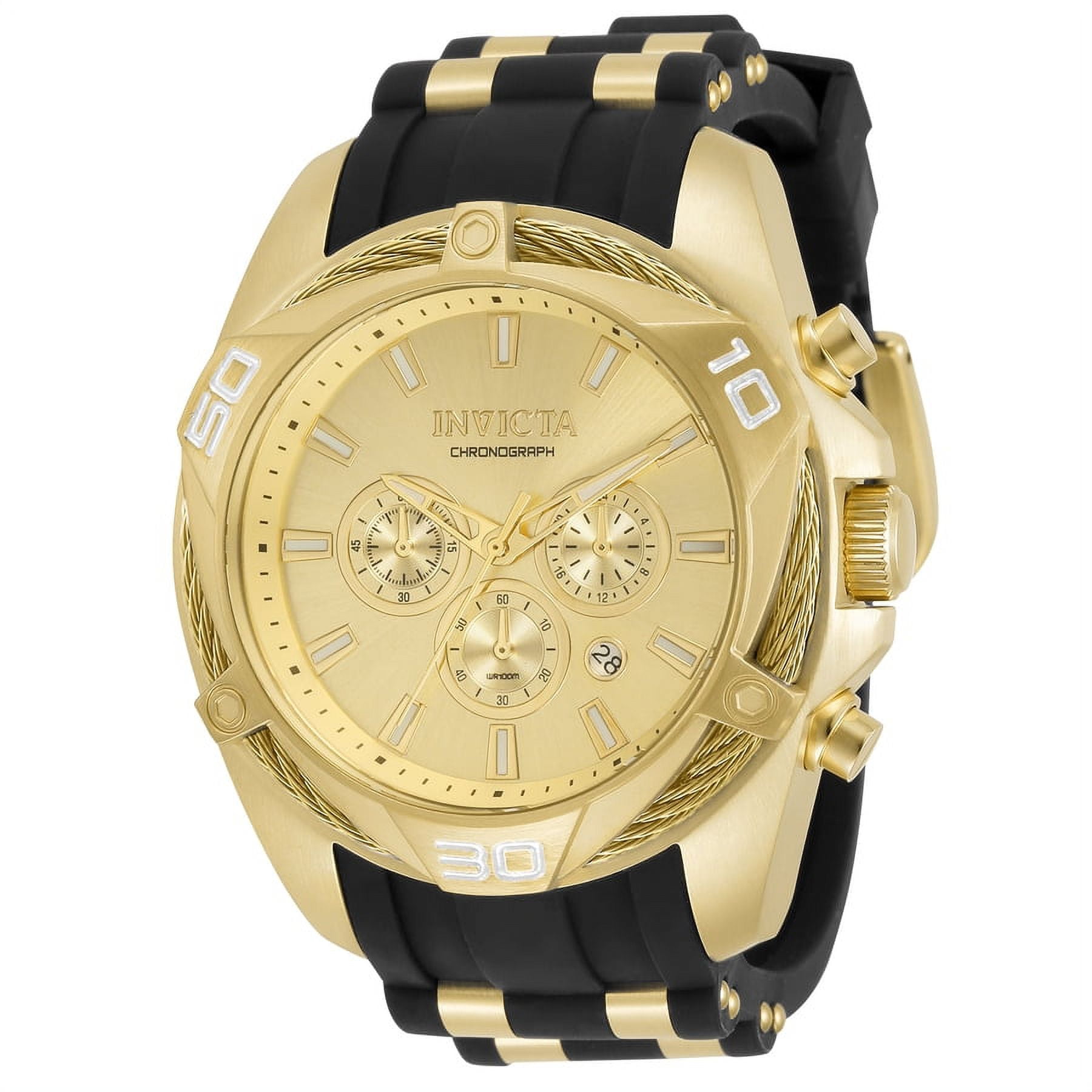 Invicta Bolt Bolt Zeus Magnum Men's Watch - 52mm. Gold. Black