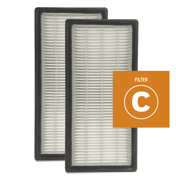 Honeywell Air Purifier Replacement Filter, HRFC2, C HEPA Filter, 2 Pack