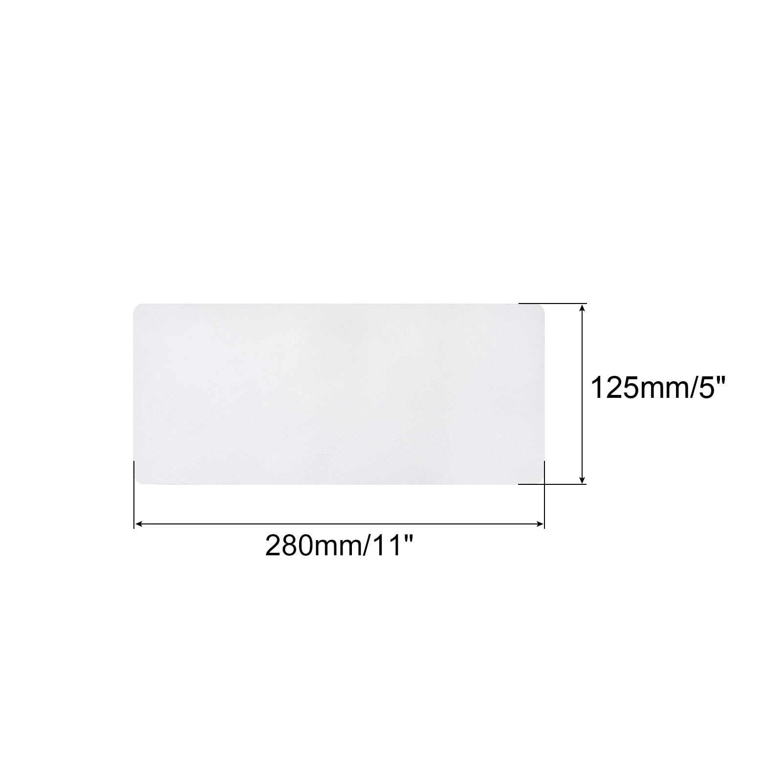 Unique Bargains Fabric Iron-on Patches for Pants Hole Repairing and Decoration White