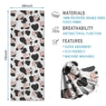 thumbnail image 2 of White Cow Black Shape Pattern Hot Yoga Mat Towel Non Slip for Hot Yoga - Quick-Drying Yoga Mat Cover with 4 Corner Pockets with Travel Bag - Hot Yoga Towel Non Slip 74"x26", 2 of 6