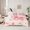 Pink 03, variant on Feelyou Magic Pink Axolotl Twin Bedding Sets 7pcs, Cherry Blossoms Flower Comforter Set