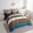 thumbnail image 3 of Homewish Vintage Paddle Bedding Comforter Set 7-Piece for Teens Boys Girls,Lake House King Bedding Sets,Lodge Cabin Ultra Soft Bed Sheets,Luxury Bedroom Decor,Reversible, 3 of 8