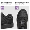 thumbnail image 5 of SPIEZ Non Slip Work Shoes for Women, Water-Repellent Oil-Resistant Sneakers for Kitchen, Food Service, Healthcare, Hotel, and Retail Industry Workers, Black Size 9, 5 of 9