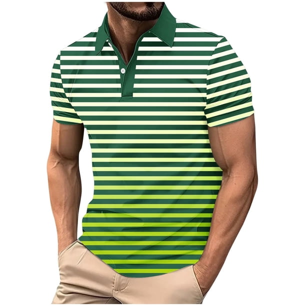 Mens Manga Corta Botón Abajo Camisas con Bolsillo Pulover Botón de Impresión de la Camisa de Solapa de Poliéster Cuello de Vuelta, Blusa Casual para Hombres