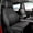Leather (Black&Gray), variant on coverdream F150 Front Seat Covers for 2015-2020 Ford F150 SuperCrew XL,XLT & 2017-2022 F250/F350 CrewCab XL,XLT Pickup,w/No Rear Armrest - Waterproof Leather Seat Protector(2-Pack,Black&Carbon Fiber)