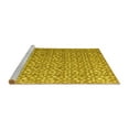thumbnail image 2 of Ahgly Company Machine Washable Indoor Rectangle Abstract Yellow Modern Area Rugs, 5' x 8', 2 of 4