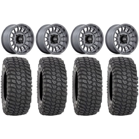 KMC Impact 15 Wheels Anthracite 32 XCR350 Tires Polaris RZR XP 1000 / PRO XP / Ranger XP 900/1000 KMC Impact 15 Wheels Anthracite 32 XCR350 Tires Polaris RZR XP 1000 / PRO XP / Ranger XP 900/1000