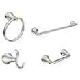 thumbnail image 1 of Moen Wellton 4-piece Bath Hardware Set, 1 of 6