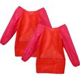 thumbnail image 1 of Ficarrico Batas de arte para niños, delantales para pintar, delantal impermeable para manualidades para niños, 1 of 5