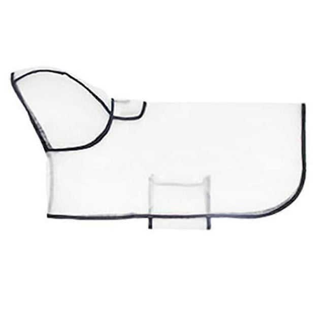 Imperméable pour Chien avec poncho à Capuche, Imperméable Transparent pour Animaux de Compagnie, Imperméable pour Chiot