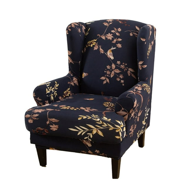 CHUANK Chair Covers Slipcovers Stretch Wing Chair Covers Slipcovers Wingback Sofa Covers Armchair Covers Furniture Protector For Wingback Chair