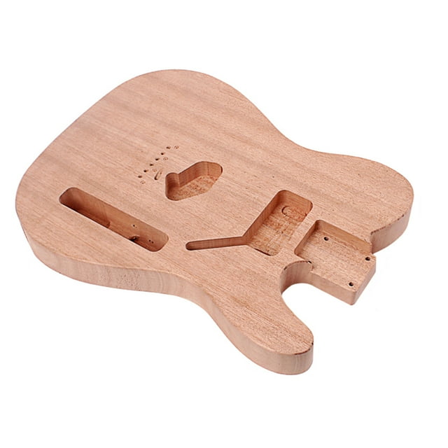 Wweixi Guitare Électrique Corps Bois Instrument de Musique Pièces Remplaçables Pickguard Accessoire de Réparation DIY Joueur Professionnel