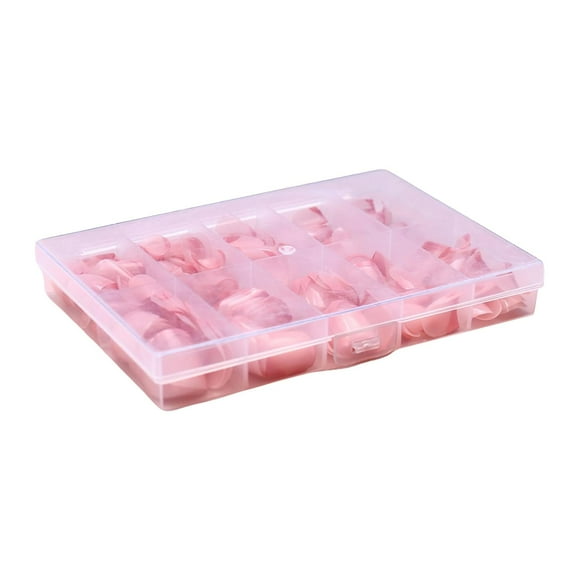 120Pcs Square Nails Short Press On Nails Artificial Nails False Nails Stick On Nails For Nails Art French Fingernails