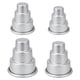 thumbnail image 1 of Moldes de pastel en miniatura de 4 piezas moldes de pastel de 3 niveles moldes para hornear cupcake tazas de budín de chocolate, 1 of 5