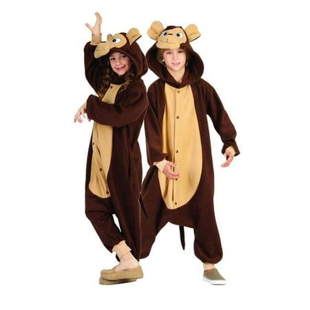 Morgan the Monkey Funsies Child Costume - Camel Brown, Medium