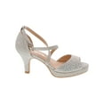 thumbnail image 2 of Soda Yuchi-IIS Girls' (13-5) Dress Heel | K-LS5906P-01 Silver, 2 of 6