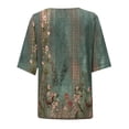 thumbnail image 5 of BODOAO Kimono Cardigans for Women,Casual Open Front 3/4 Sleeve Cardigan,Plus Size Lightweight Shawls Ruana Wraps Court Lock Spring and Solid Color Circle Short Sleeved Cardigan Loose Top Green Xl, 5 of 6