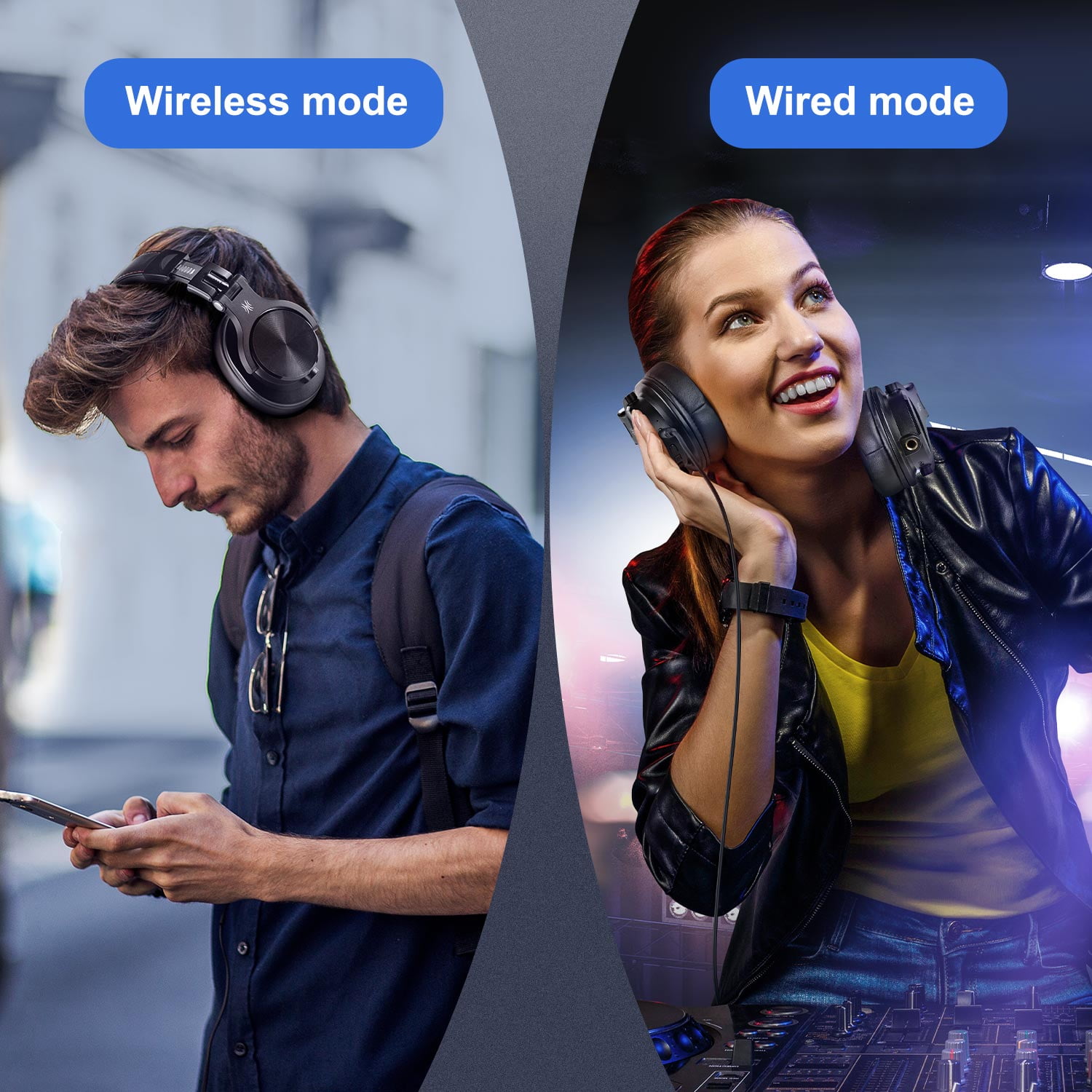 purpleapplestore on Instagram: OneOdio A70 Professional Wireless Bluetooth  Stereo Headphone – Black KSh7,800