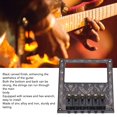 thumbnail image 3 of Placa De Puente De Guitarra Eléctrica, Silletas De 10,5 Mm, Espaciado De Cuerdas De Puente, Acabado Tallado Negro, Decorativo Para Humbuckers, 3 of 8