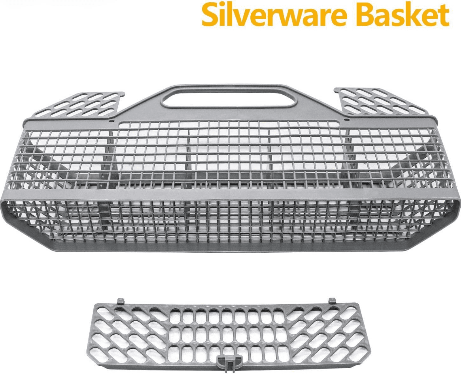FRTDNE Universal Dishwasher Silverware Basket,for GE Dishwasher,Compatible with Part No. WD28X10128, EA959351, WD28X10132, PS959351, WD28X10127, AH959351, WP8562043