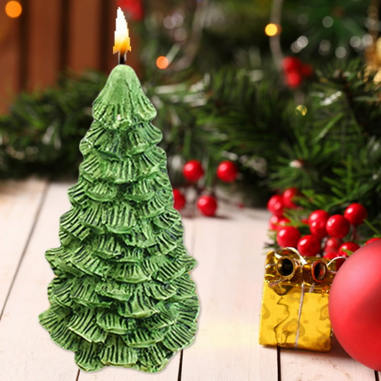 Christmas Tree Aromatherapy Candle Silicone Mold Christmas Diy